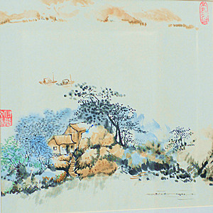 二等獎 春江水暖圖 付光文 裝飾分公司 國畫_副本——網上使用.jpg